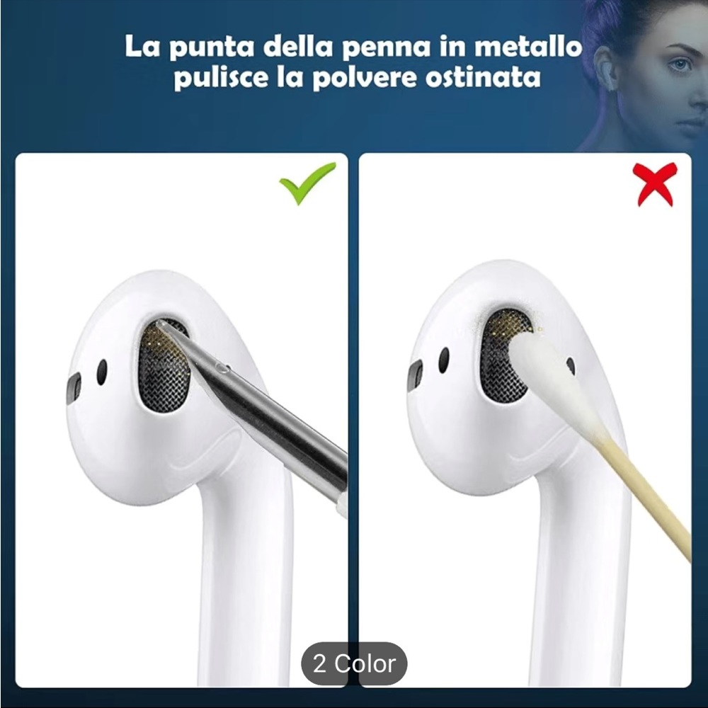 3 In 1 Wireless Earphones Cleaning Tool New in Box - Picture 10 of 10